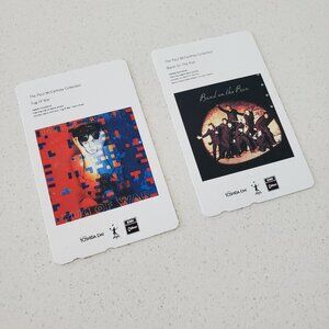 (Set of 2) Paul McCartney Rare Phone Cards Calling Cards
